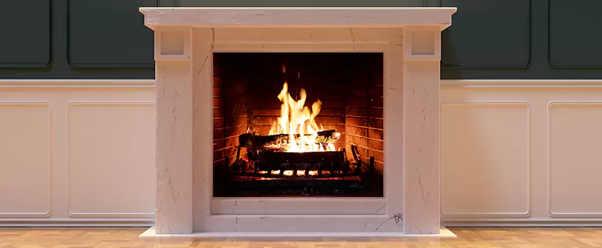 Decorative Electric Fireplace Installation in Buffalo Grove, Illinois