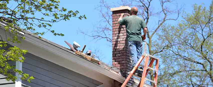 Vinyl and PVC Chimney Flashing Installation in Buffalo Grove, IL