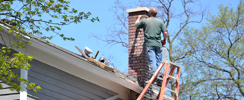 himney Crown Repair in Buffalo Grove, Illinois