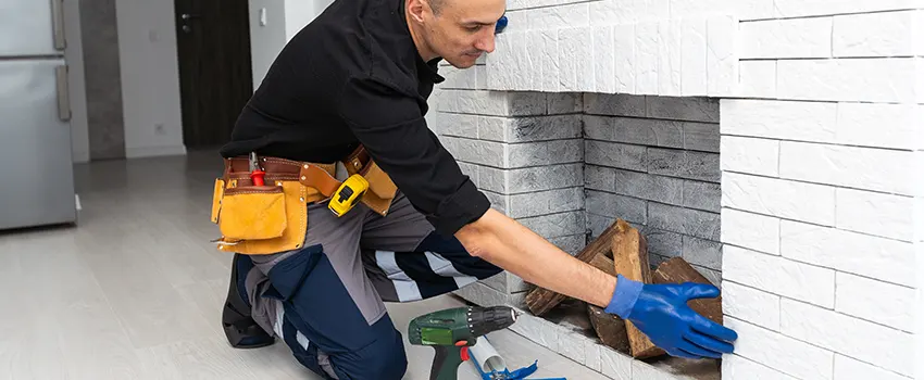 Fireplace Damaged Damper Frame Repair Services in Buffalo Grove, Illinois
